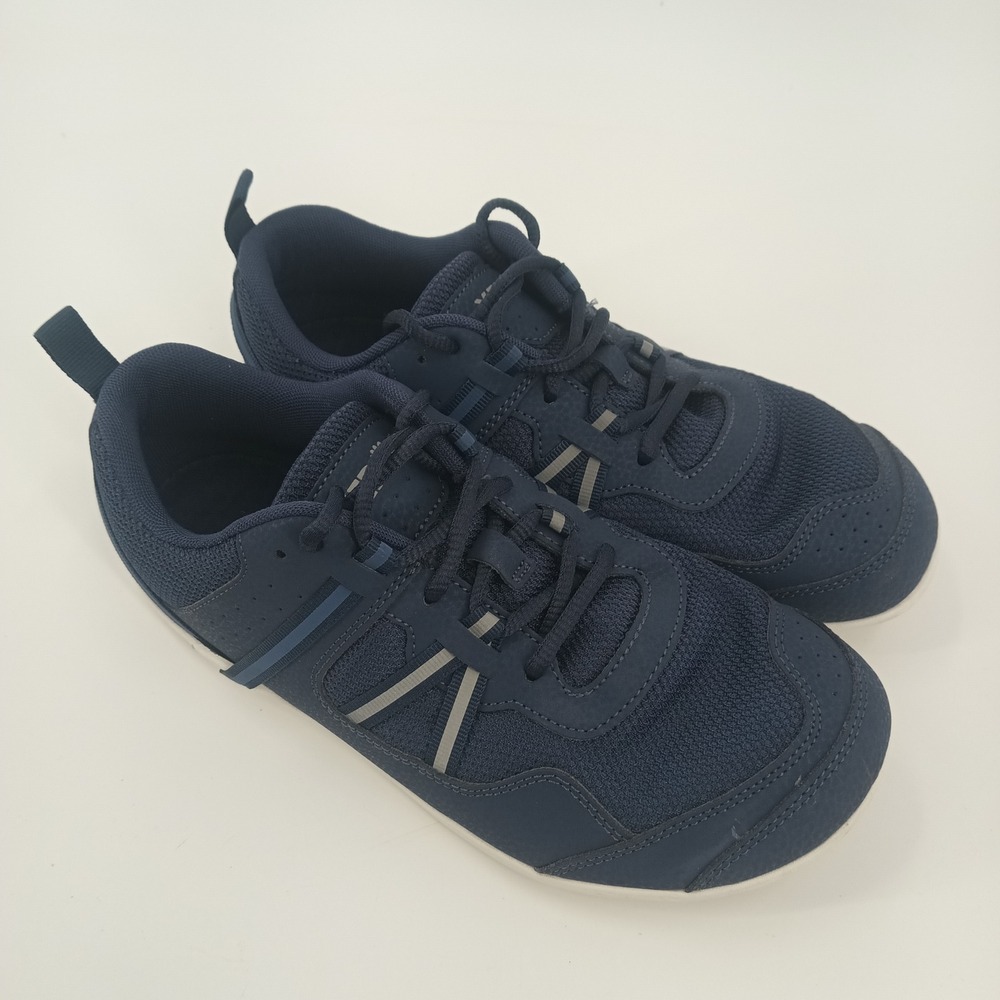 Xero Shoes Mens Prio Barefoot Running Shoes Navy Blue Minimalist Sneaker Size 8